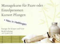 Massagekurs für Paare